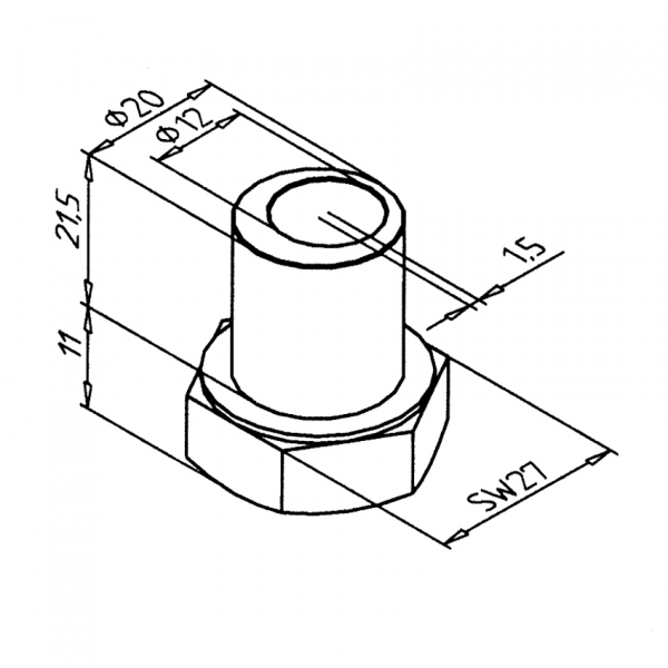 PUŠA EKSCENTRIČNA LR 16