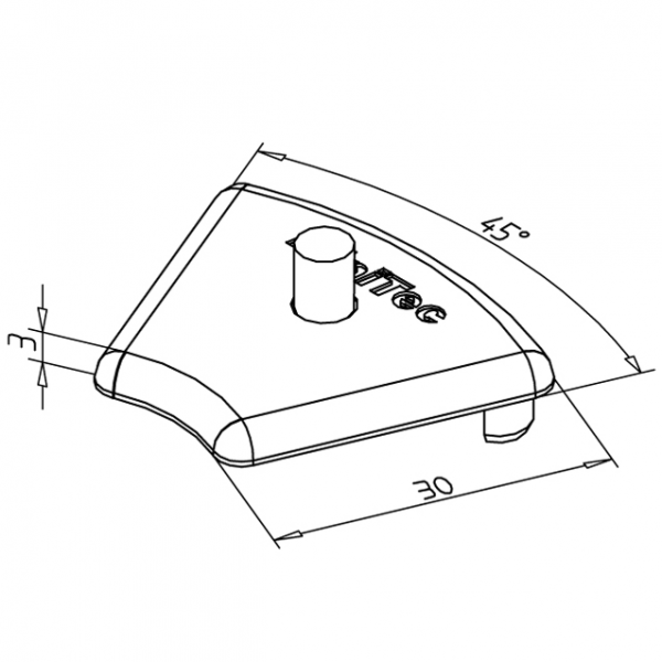 POKROV 30 R 45° Z SIV