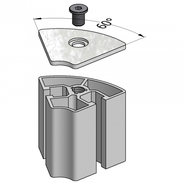 POKROV 45 R 60° ALU