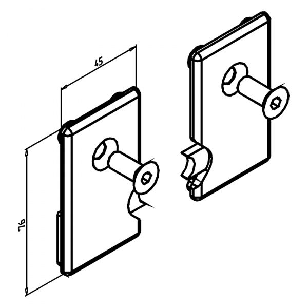 POKROV LR DESNI ČRN