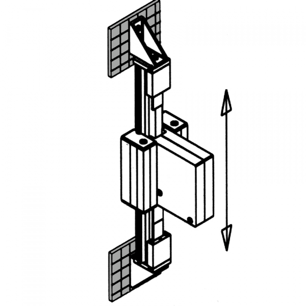 KOMPLET 45/90F ZA PRITRDITEV NAPENJALCA JERMENA