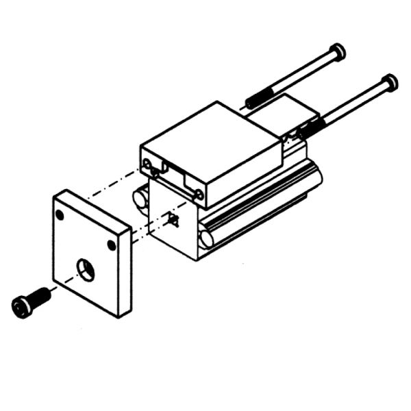 KOMPLET 45 ZA PRITRDITEV NAPENJALCA JERMENA