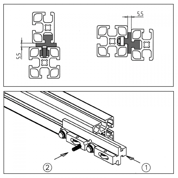 DRSNO KOTALNI ELEMENT - BIPARALELNI