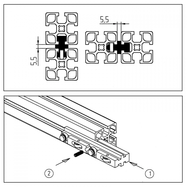 DRSNO KOTALNI ELEMENT - PARALELNI