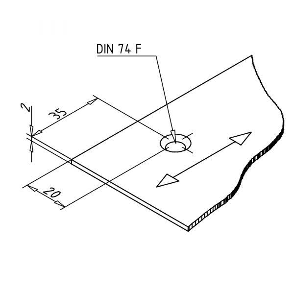 DRSNA PLOČEVINA Z LUKNJAMI - ALU