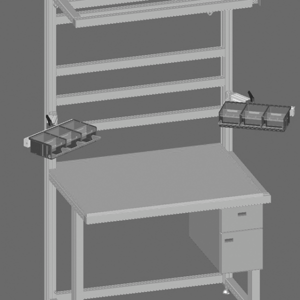 NOSILEC KONZOLNI ZA 3 ŠKATLE