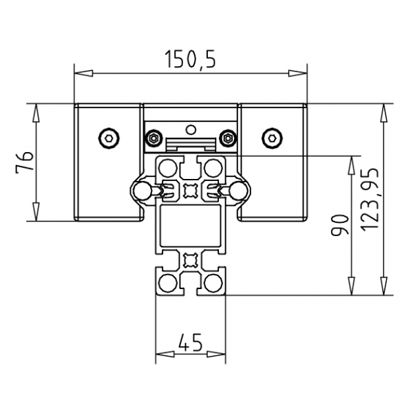 MODUL LINEARNI LR 12 - 45 NERJAVEČ