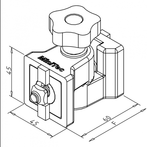 ZGLOB 45 R ZVEZDAST ROČAJ