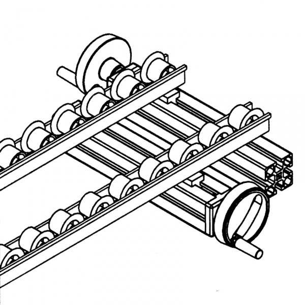 MINI - ENOTA ZA NASTAVLJANJE IZ PROFILA 45X45