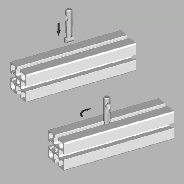 PREČNI KOTNI SPOJNIK N45