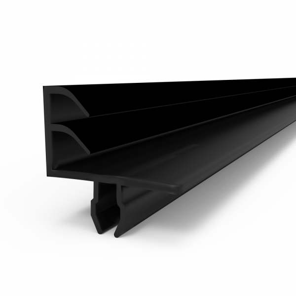 PODPORNI PROFIL ZA ZMANJŠEVANJE HRUPA, ČRN