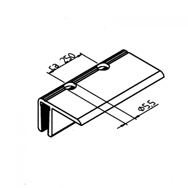 VPENJALNI PROFIL ZA POLNILO - ENOJNI