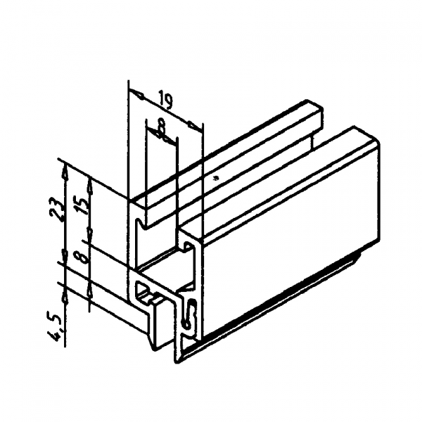 PROFIL VPENJALNI ZA POLNILO SIV