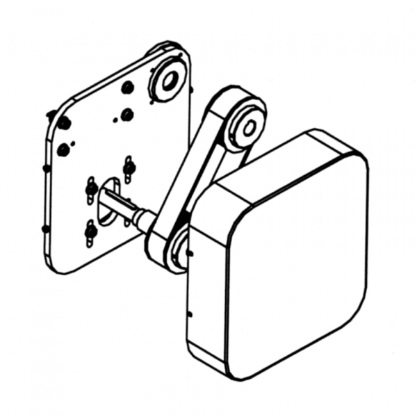 MOTOR MOUNTING KIT 90 - D20