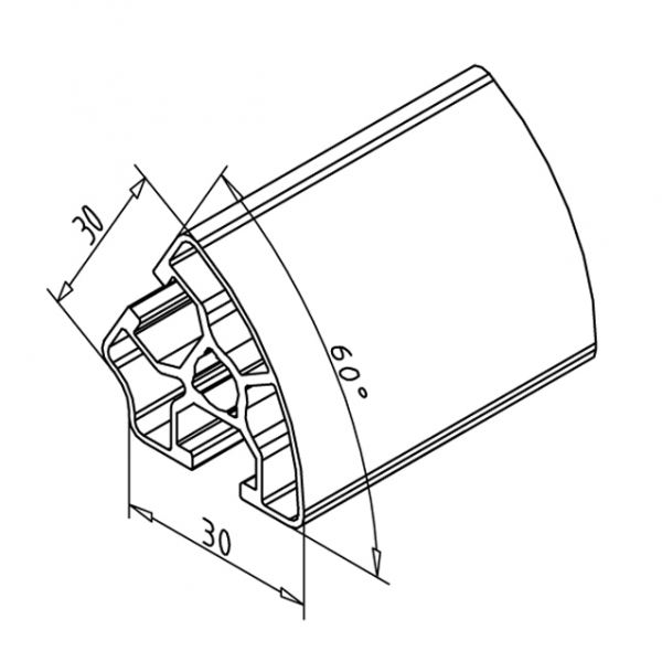 PROFIL 30 R 60°
