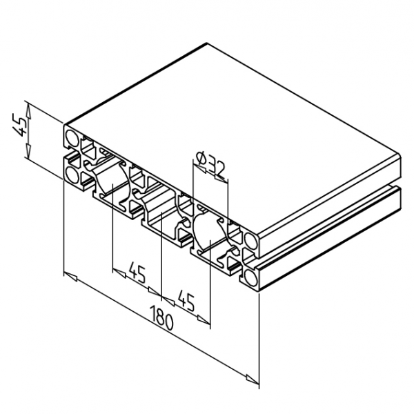 PROFIL 45X180 1G