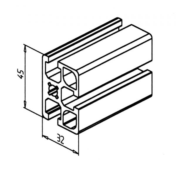 PROFIL 45X32 F