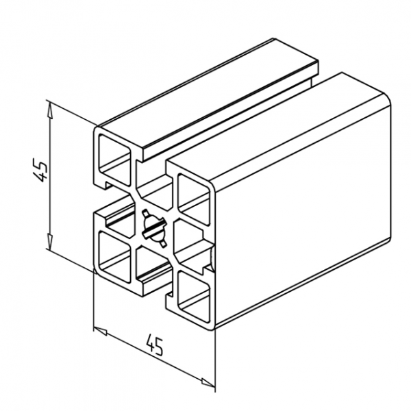 PROFIL 45X45 1G