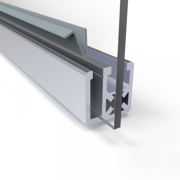 ZAŠČITNO POLJE SG 1750 x 1820 POLIKARBONAT - KP 32x32 Z VERTIKALNO PREGRADO