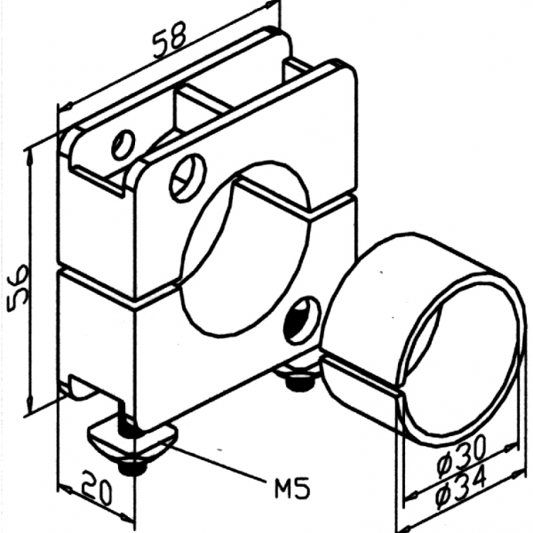 NOSILEC STIKALA D30mm