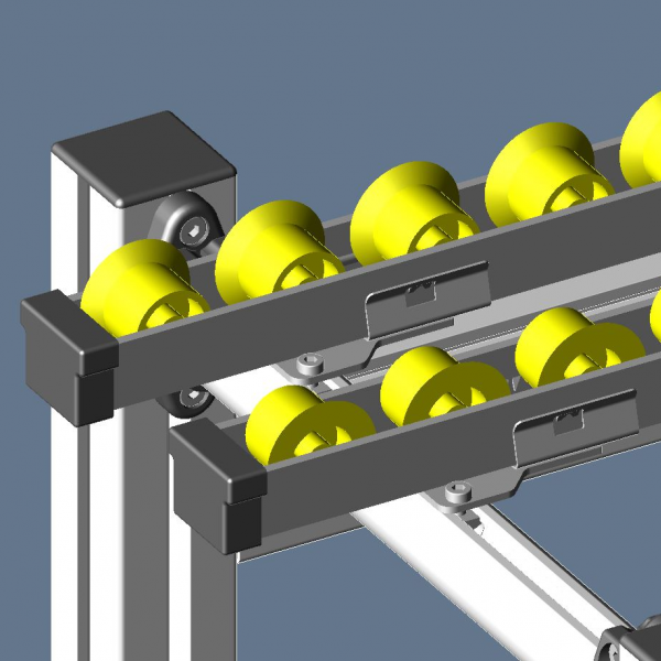 VZMETN PRITRDILNI ELEMENT ZA KANBAN VALJČNICE