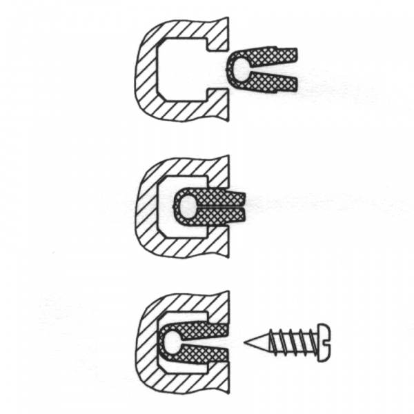 PROFIL PVC ZA VIJAČENJE POLNIL