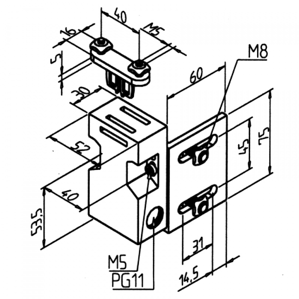 VARNOSTNO STIKALO AZ 16 ZVR
