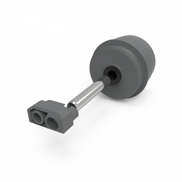 Set of bearings for transport roller 25