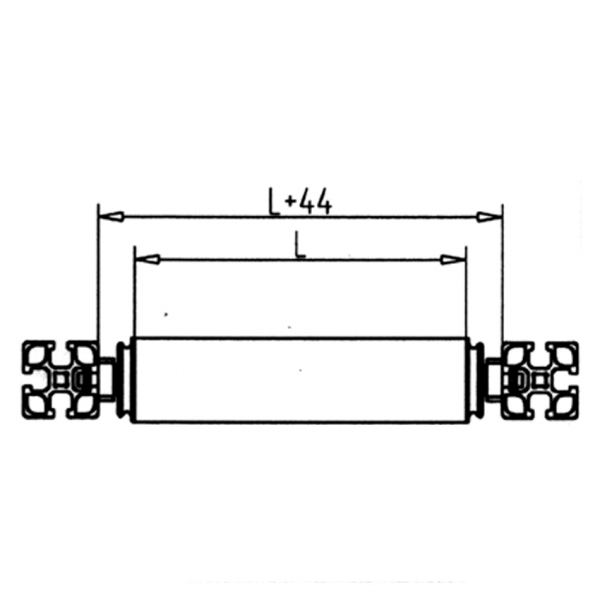 SET LEŽAJEV ZA VALJ 36