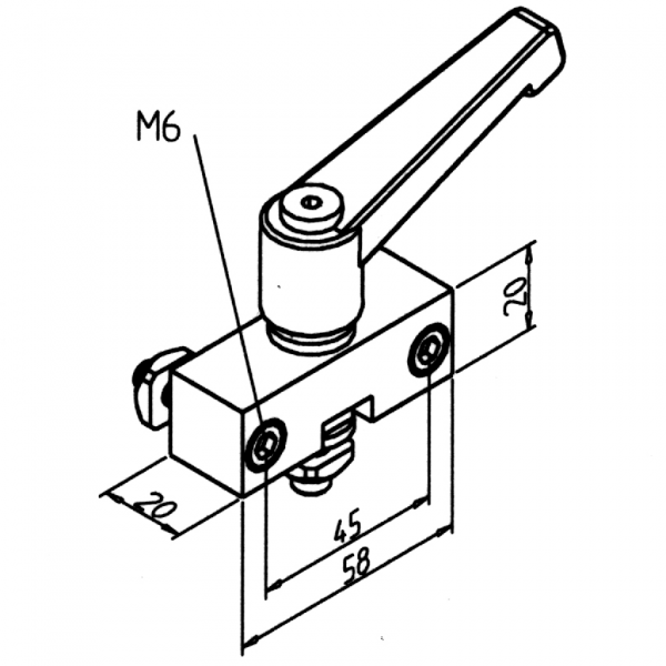 ZAVORA ZGORNJA ZA LWG / LWN / LW