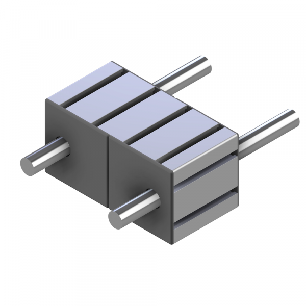 VOZIČEK LINEARNI  LB 180 L=90mm SIV