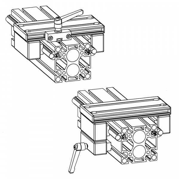 VOZIČEK LINEARNI LWG 32X45 - 90