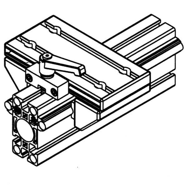 VOZIČEK LINEARNI LWG 45/45°- 45