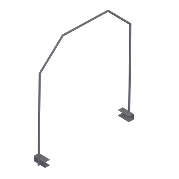 NOSILEC JEKLENI 6mm V=400mm Š=350mm