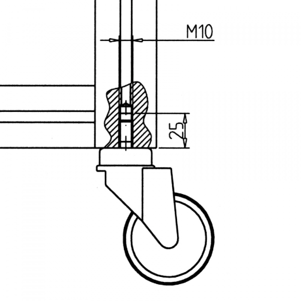 KOLO D75X100 BREZ ZAVORE
