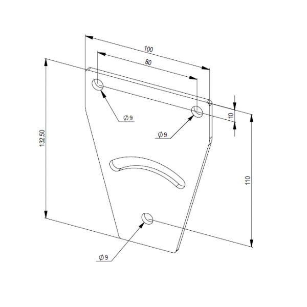 NOSILNO NAGIBNA PLOŠČA ZA TRANSPORTERJE - RAVNA