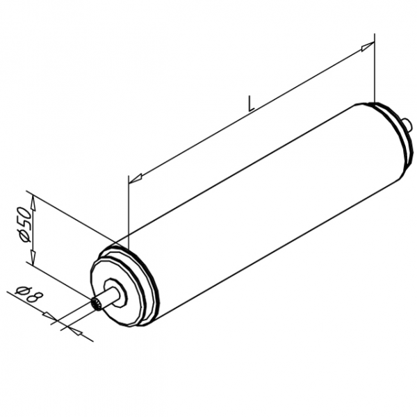Transport roller AL 50-25