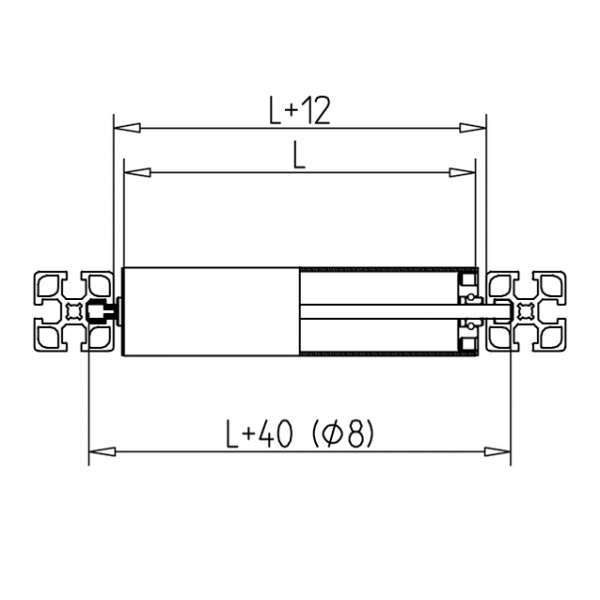 CEV ZA VALJ PVC S 50-25