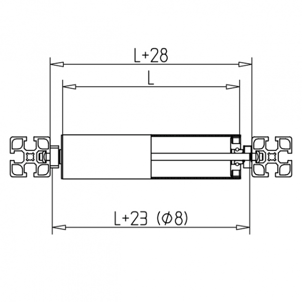 CEV ZA VALJ S PVC 50