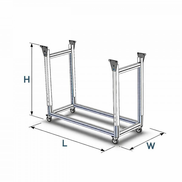 NOGE TRANSPORTERJA - ROČNO NASTAVLJIVA VIŠINA