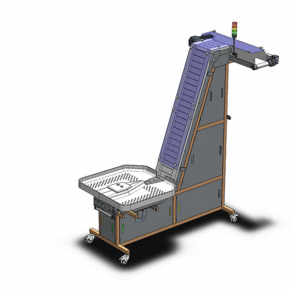TRAČNI ELEVATOR ZA FARMACIJO