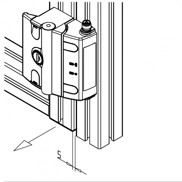 KLJUČAVNICA Z VARNOSTNIM STIKALOM