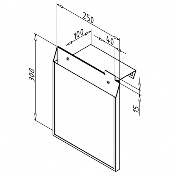 POKONČNI PREDAL ZA A4 DOKUMENTE