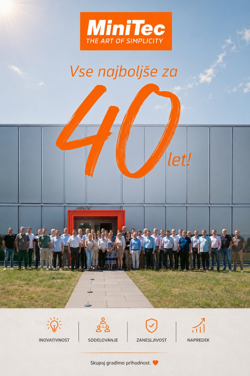 MiniTec International Sales meeting in 40 let Miniteca